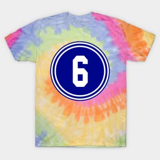 Ace Bailey Number 6 Jersey Toronto Maple Leafs Inspired T-Shirt